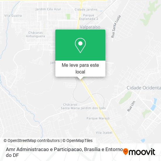 Amr Administracao e Participacao mapa