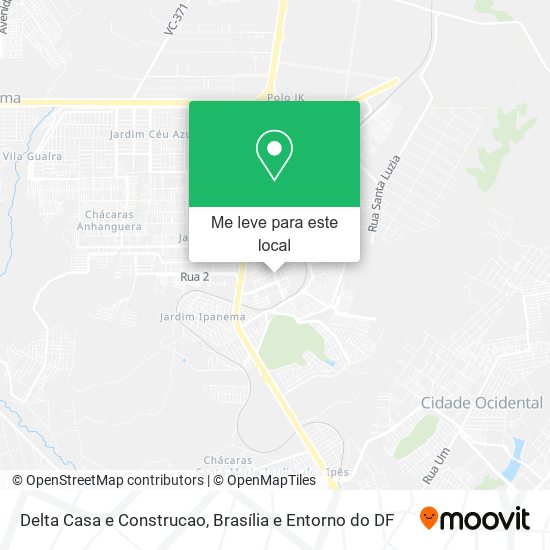 Delta Casa e Construcao mapa