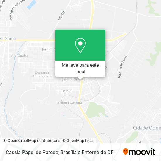Cassia Papel de Parede mapa