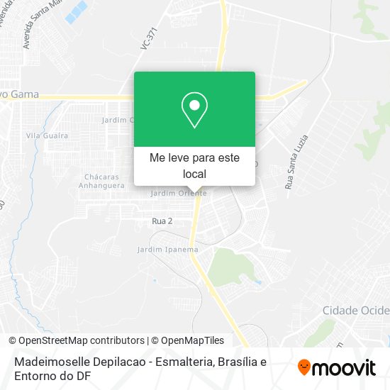 Madeimoselle Depilacao - Esmalteria mapa
