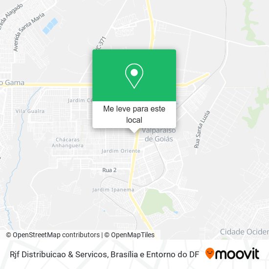 Rjf Distribuicao & Servicos mapa