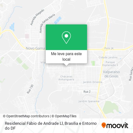 Residencial Fábio de Andrade Ll mapa