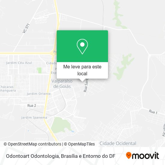 Odontoart Odontologia mapa