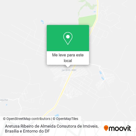Aretusa Ribeiro de Almeida Consutora de Imóveis mapa
