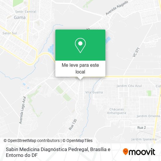 Sabin Medicina Diagnóstica Pedregal mapa