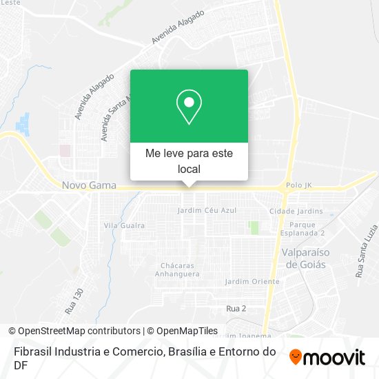 Fibrasil Industria e Comercio mapa