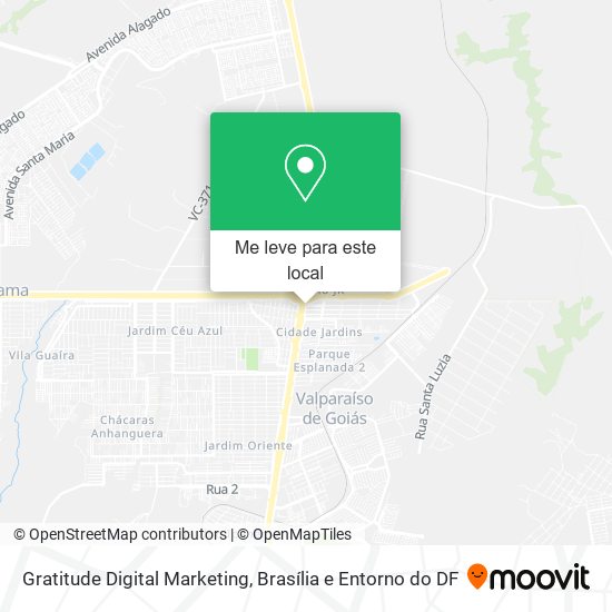Gratitude Digital Marketing mapa