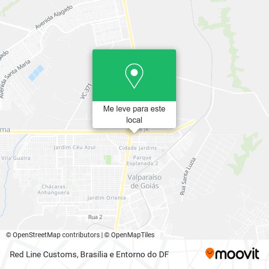 Red Line Customs mapa