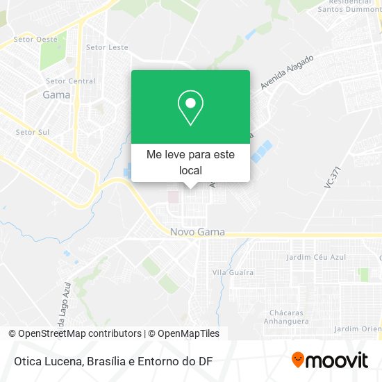 Otica Lucena mapa