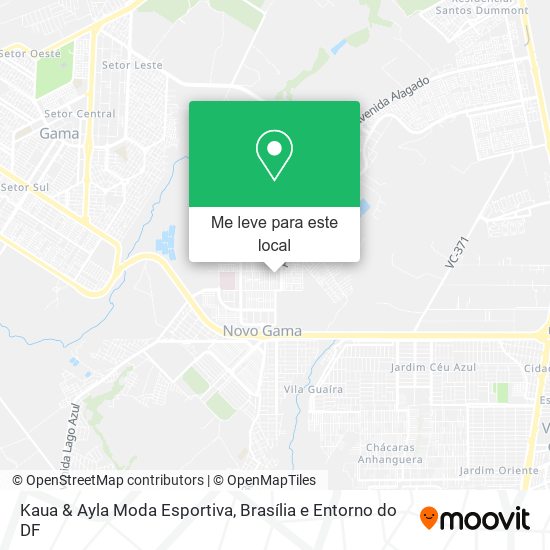 Kaua & Ayla Moda Esportiva mapa