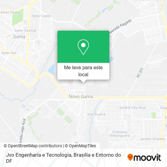Jvo Engenharia e Tecnologia mapa