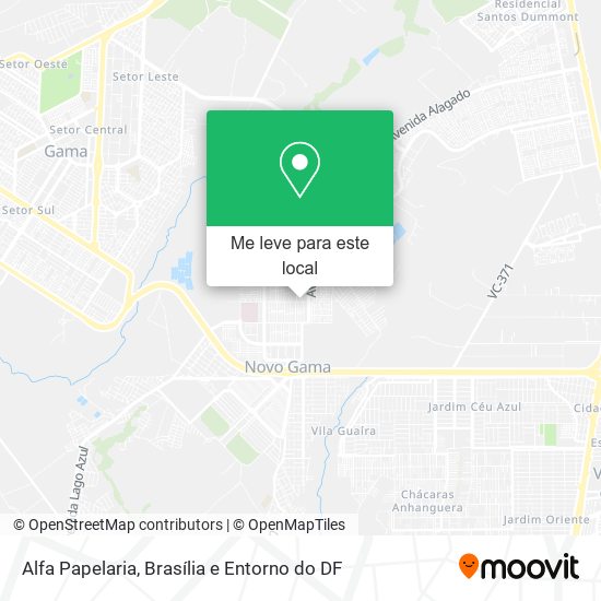 Alfa Papelaria mapa
