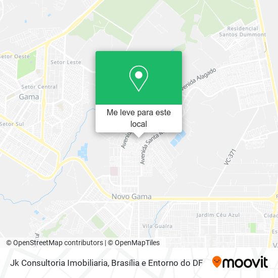 Jk Consultoria Imobiliaria mapa