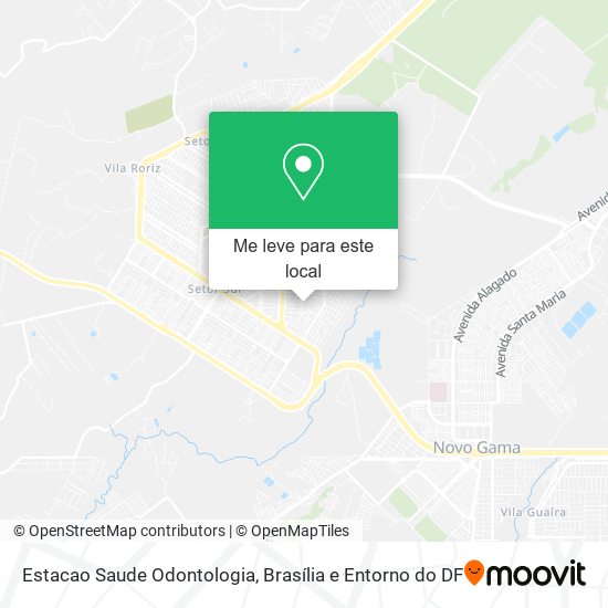 Estacao Saude Odontologia mapa