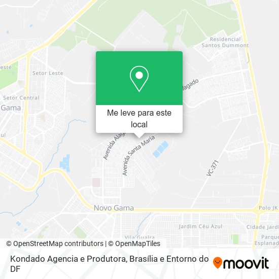 Kondado Agencia e Produtora mapa
