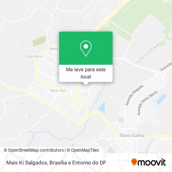 Mais Ki Salgados mapa