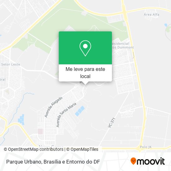 Parque Urbano mapa