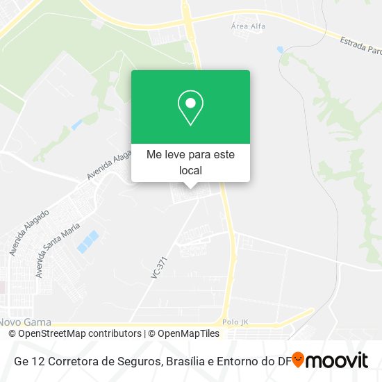 Ge 12 Corretora de Seguros mapa