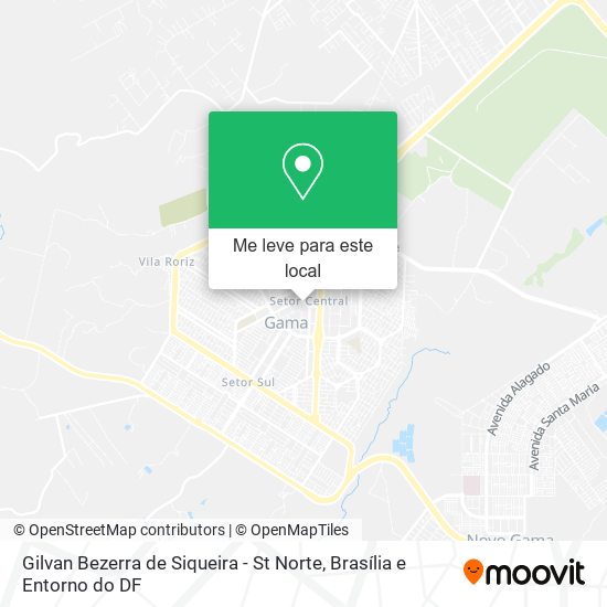 Gilvan Bezerra de Siqueira - St Norte mapa