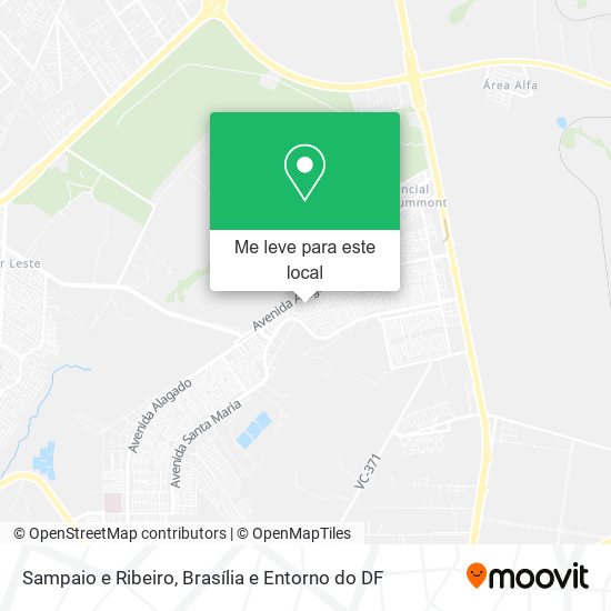 Sampaio e Ribeiro mapa