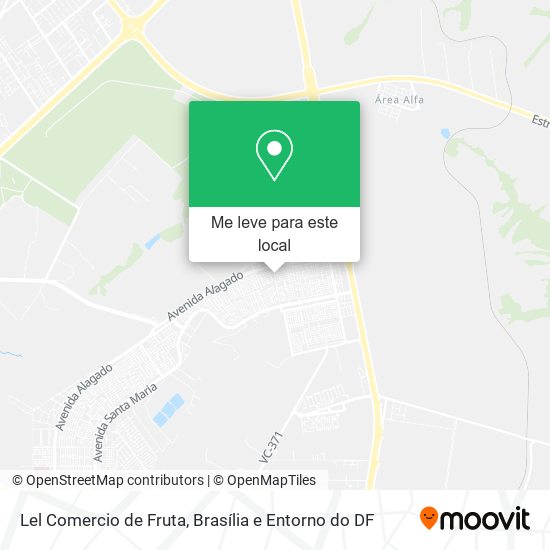 Lel Comercio de Fruta mapa