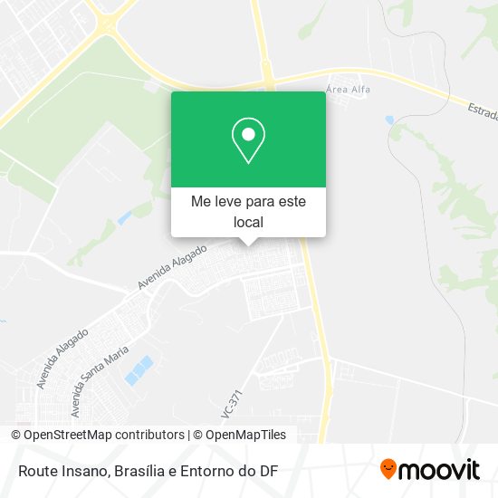 Route Insano mapa