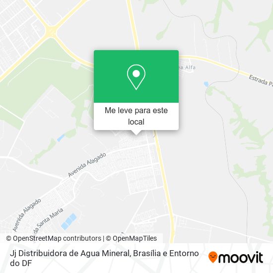 Jj Distribuidora de Agua Mineral mapa