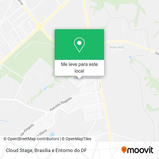 Cloud Stage mapa