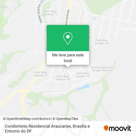 Condominio Residencial Araucarias mapa