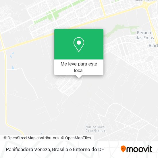 Panificadora Veneza mapa
