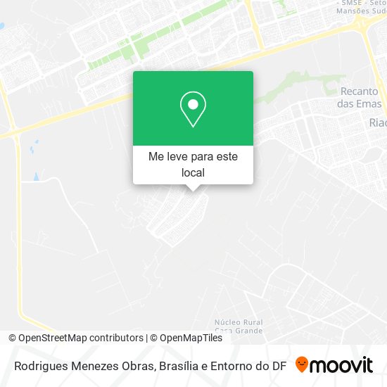 Rodrigues Menezes Obras mapa