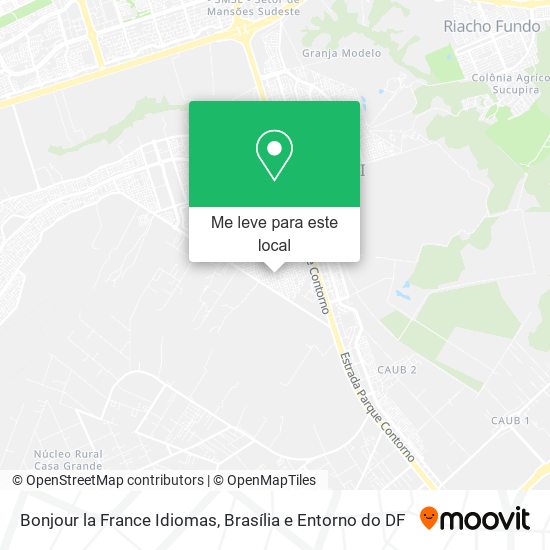 Bonjour la France Idiomas mapa