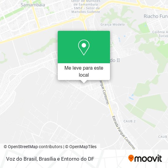 Voz do Brasil mapa