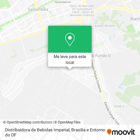 Distribuidora de Bebidas Imperial mapa