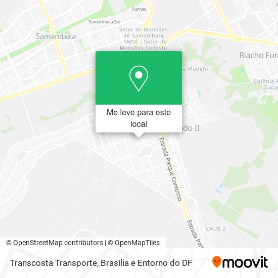Transcosta Transporte mapa