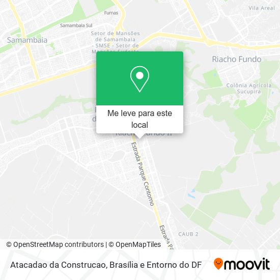 Atacadao da Construcao mapa