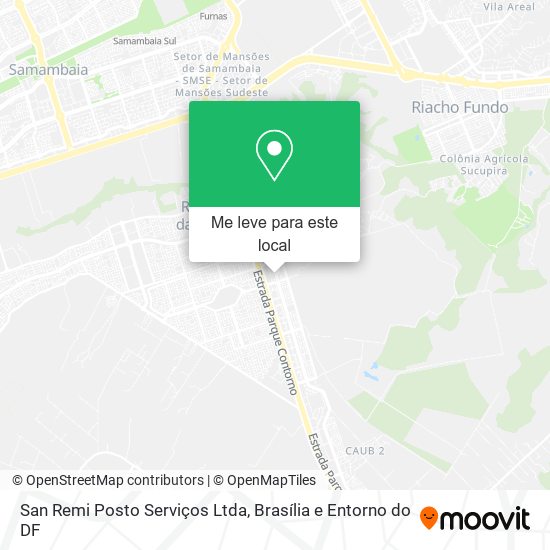 San Remi Posto Serviços Ltda mapa