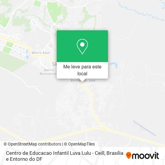 Centro de Educacao Infantil Luva Lulu - Ceill mapa