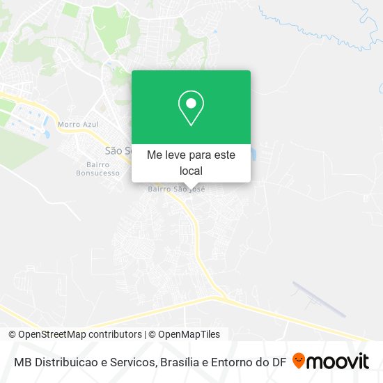 MB Distribuicao e Servicos mapa