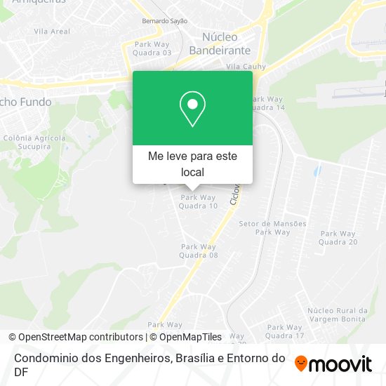 Condominio dos Engenheiros mapa