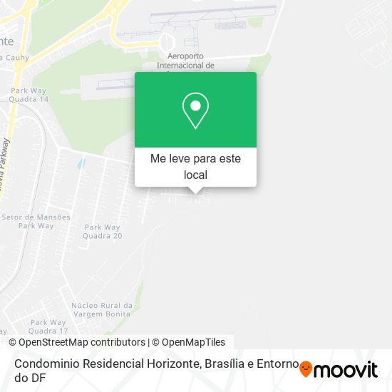 Condominio Residencial Horizonte mapa