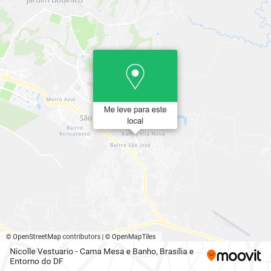 Nicolle Vestuario - Cama Mesa e Banho mapa