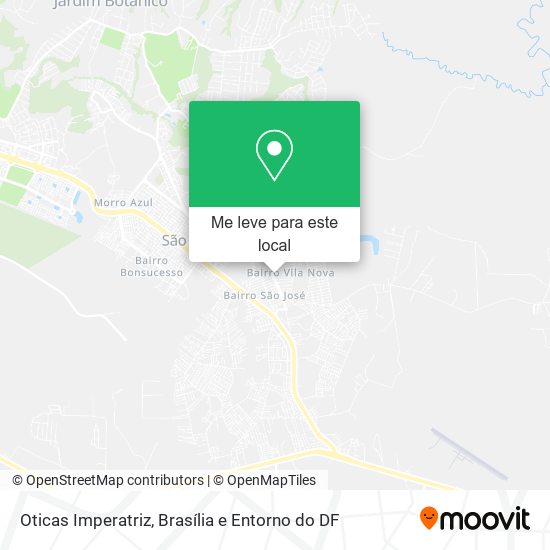 Oticas Imperatriz mapa