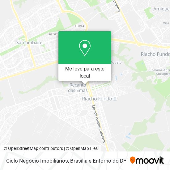 Ciclo Negócio Imobiliários mapa