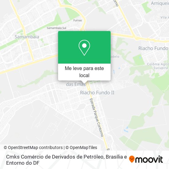 Cmks Comércio de Derivados de Petróleo mapa