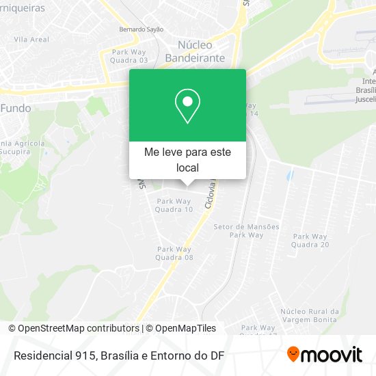 Residencial 915 mapa