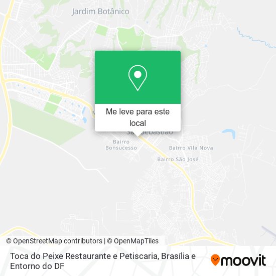 Toca do Peixe Restaurante e Petiscaria mapa