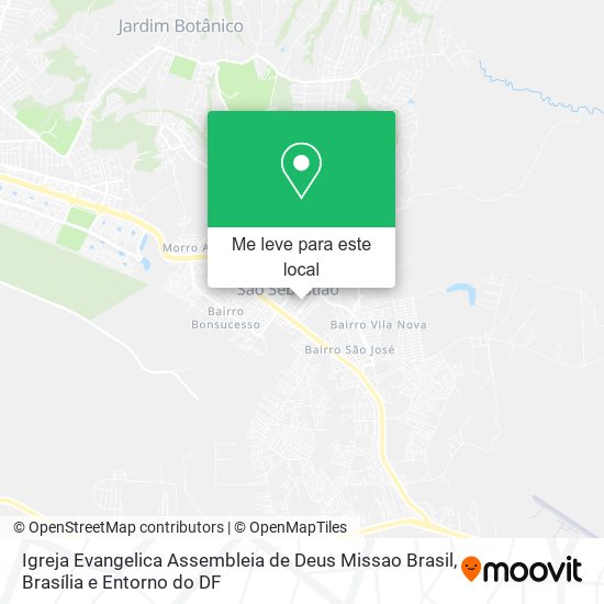 Igreja Evangelica Assembleia de Deus Missao Brasil mapa