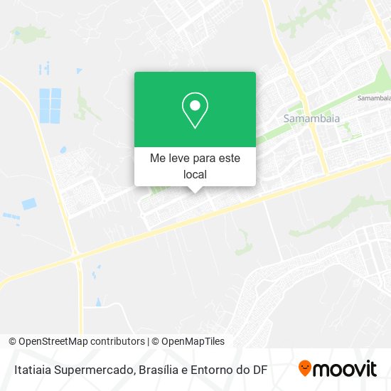 Itatiaia Supermercado mapa