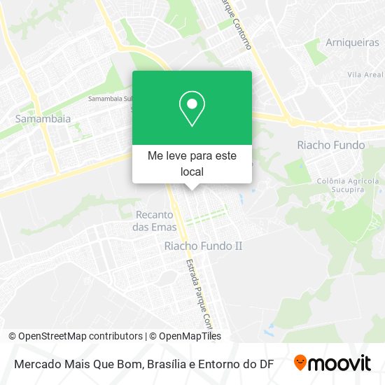 Mercado Mais Que Bom mapa